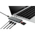 Canyon DS-5, 7v1 hub pre MacBook, USB-C Power delivery, 1xUSB 3.0, 1xUSB 2.0, 2xHDMI, TF a SD reader