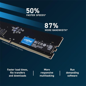 Crucial/DDR5/16GB/5600MHz/CL46/1x16GB