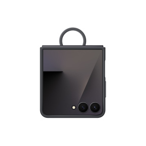 Samsung Silikónový kryt s držiakom na prst Flip7 Black