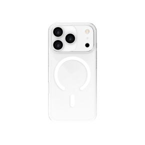ER Ochranný kryt Mag Slim pre iPhone 17 Pro - priehľadný