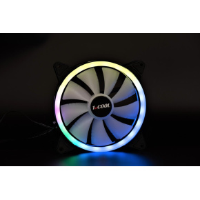 1stCOOL AURA EVO Dual Ring ARGB PWM 140mm ventilátor