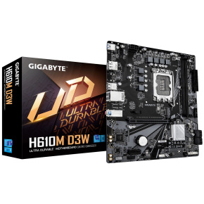 GIGABYTE H610M D3W/LGA 1700/mATX GIGABYTE H610M D3W/LGA 1700/mATX