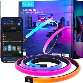BAZAR - Govee Neon RGBIC LED podsvícení pro stůl - Poškozený obal (Komplet)