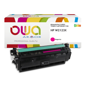 OWA Armor toner kompatibilný s HP W2123X,10000st, červená/magenta