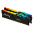 KINGSTON DIMM DDR5 16GB (Kit of 2) 5200MT/s CL36 FURY Beast RGB EXPO