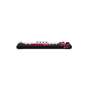 Lorgar KBP7075, Pro bezdrôtová mechanická herná klávesnica, Wireless 2.4 GHz/ BT 5.0, 75% veľk., Displ.,US layout, čiern