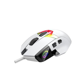 Lorgar MSP80, profi herná myš, 8 progr. tlač., senzor Pixart PAW3395, 26.000 DPI, režim podsv. RGB, biela Lorgar MSP80, profi herná myš, 8 progr. tlač., senzor Pixart PAW3395, 26.000 DPI, režim podsv. RGB, biela