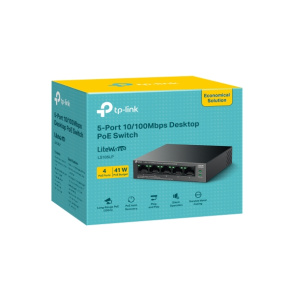 TP-Link LS105LP 5x10/100 (4xPOE) Desktop switch