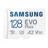 Samsung EVO Plus/micro SDXC/128GB/130MBps/UHS-I U3 / Class 10/+ Adaptér