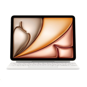 Apple Magic Keyboard pre iPad Air 11" (M3 a M2, 4. a 5. generácie) - Slovenská - Biela