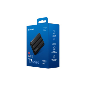 Samsung T7 Shield/2TB/SSD/Externí/2.5''/Černá/3R