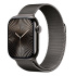 Apple Watch Series 10 GPS + Cellular 46mm Slate Titanium Case with Slate Milanese Loop - M/L