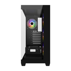 FSP M340-BA/Midi Tower/Transpar./Čierna