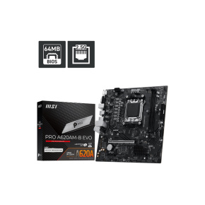 MSI PRO A620AM-B EVO/AM5/mATX MSI PRO A620AM-B EVO/AM5/mATX