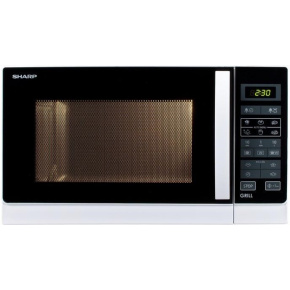 Sharp mikrovlnná trouba, 900 W / 1000 W, gril, bílá