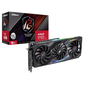 BAZAR - ASRock VGA AMD Radeon RX 7800 XT Phantom Gaming 16GB OC, RX 7800 XT, 16GB GDDR6, 3xDP, 1xHDMI - Po opravě (Bez p