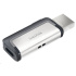 SanDisk Ultra Dual/256GB/USB 3.1/USB-A + USB-C/Šedá