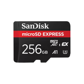 SanDisk micro SDXC karta 256GB Express (880/650 MB/s, A1, UHS-I, U3)