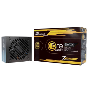 SEASONIC zdroj Core GX 750W, 120mm, Plně modulární, 80+ Gold, ATX 3.1