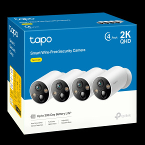 Tapo C425 (4-pack) Smart Wire-Free Security Cam.