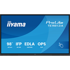 98'' iiyama TE9813A-B2AG: IPS, 4K, 40P, EDLÁ 98'' iiyama TE9813A-B2AG: IPS, 4K, 40P, EDLÁ