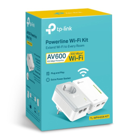 TP-Link TL-WPA4226 KIT AV600 Powerline N300 Wi-Fi Kit (2ks) TP-Link TL-WPA4226 KIT AV600 Powerline N300 Wi-Fi Kit (2ks)