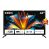 BAZAR - CHiQ U43QM8E TV 43", QLED, Google TV, Frameless, Dolby Audio, dbx-tv, nový design podstavce - Poškozený obal (Ko