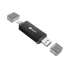 C-TECH čtečka karet UCR-02-AL, USB 3.0 TYPE A/ TYPE C, SD/micro SD