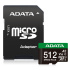 ADATA 512GB MicroSDXC UHS-I U3 V30 + adaptér