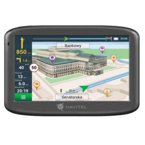 Naviteľ GPS navigácia E505 + magnetický držiak