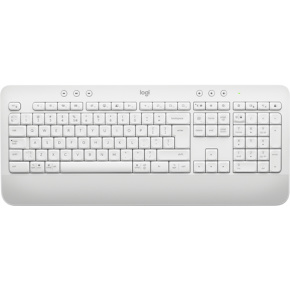 Logitech K650/Bezdrátová USB + Bluetooth/CZ-SK layout/Šedá