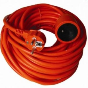 OEM Predlzovaci kabel 230V 20m oranžový