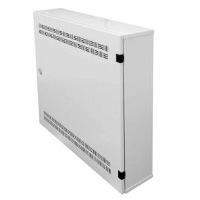 Datacom 19'' rozvádzač 4U+2U/150mm plech.dvere LUX