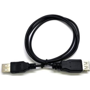 C-TECH USB A-A 1,8m 2.0 predlžovací, čierny