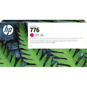 HP 776 1-litr Magenta Ink Cartridge