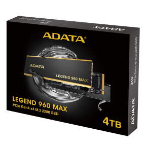 ADATA LEGEND 960 MAX/4TB/SSD/M.2 NVMe/Čierna/Heatsink/5R