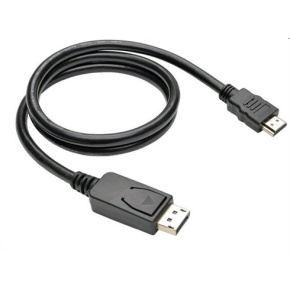 Kábel C-TECH DisplayPort/HDMI, 3m, čierny Kábel C-TECH DisplayPort/HDMI, 3m, čierny