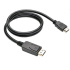 Kábel C-TECH DisplayPort/HDMI, 3m, čierny