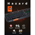 Canyon GK-6, Hazard herná klávesnica, USB, mechanická, LED podsvietenie 20 režimov, EN klávesy