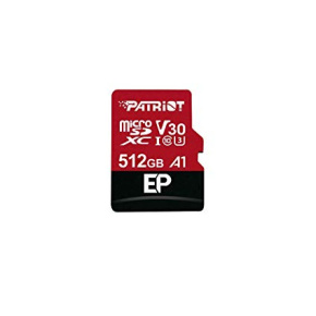 Patriot V30 A1/micro SDXC/512GB/UHS-I U3 / Class 10/+ Adaptér