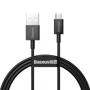 Baseus CAMYS-01 Superior Fast Charging Dátový Kábel MicroUSB 2A 1m Black