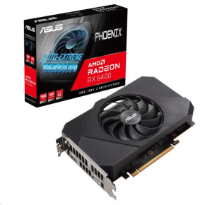 ASUS VGA AMD Radeon Phoenix RX 6400, RX 6400, 4 GB GDDR6, 1xDP, 1xHDMI