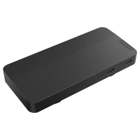 Lenovo USB-C Dual Display Travel Dock 65W - (1x DP, RJ45, 1x HDMI, 1x USB 3.0, 2x USB-C) pripojit max. 2x LCD