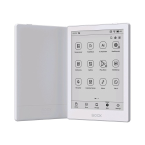 E-book ONYX BOOX GO 6, biela, 6'' Carta 1300, 32GB, Bluetooth, Android 11, E-ink displej