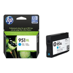 HP 951 XL azúrová atramentová kazeta, CN046AE