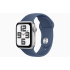 Apple Watch SE/40mm/Silver/Šport Band/Denim/-S/M