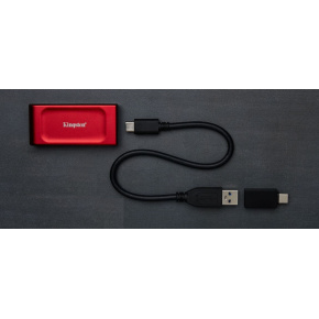 Kingston XS1000/1TB/SSD/Externí/Černá/5R Kingston XS1000/1TB/SSD/Externí/Černá/5R