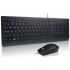 LENOVO klávesnice Essential Wired USB Keyboard + Mouse Set - USB, černá