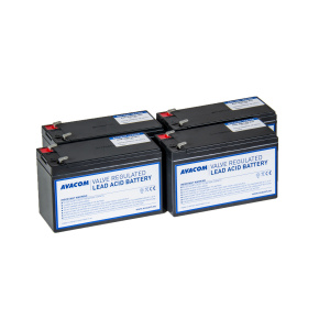 Bateriový kit AVACOM AVA-RBC24-KIT náhrada pro renovaci RBC24 (4ks baterií)