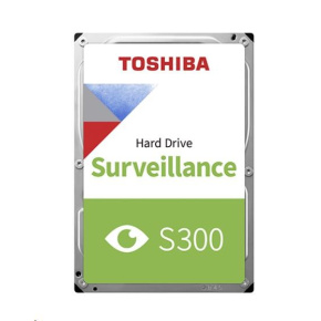 TOSHIBA HDD S300 Surveillance (SMR) 4TB, SATA III, 5400 rpm, 256MB cache, 3,5", BULK